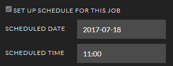 在正確時間自動發送
